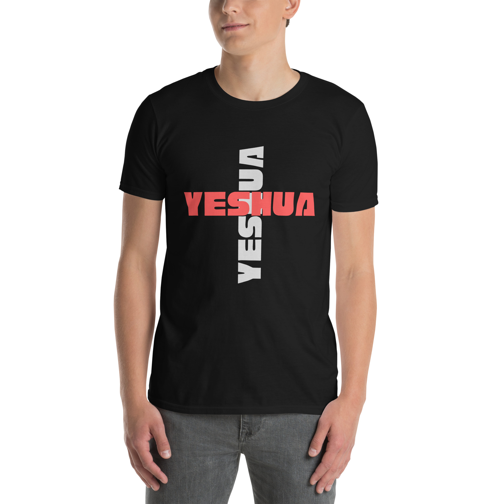 Excel Life Yeshua Cross Short-Sleeve Unisex T-Shirt