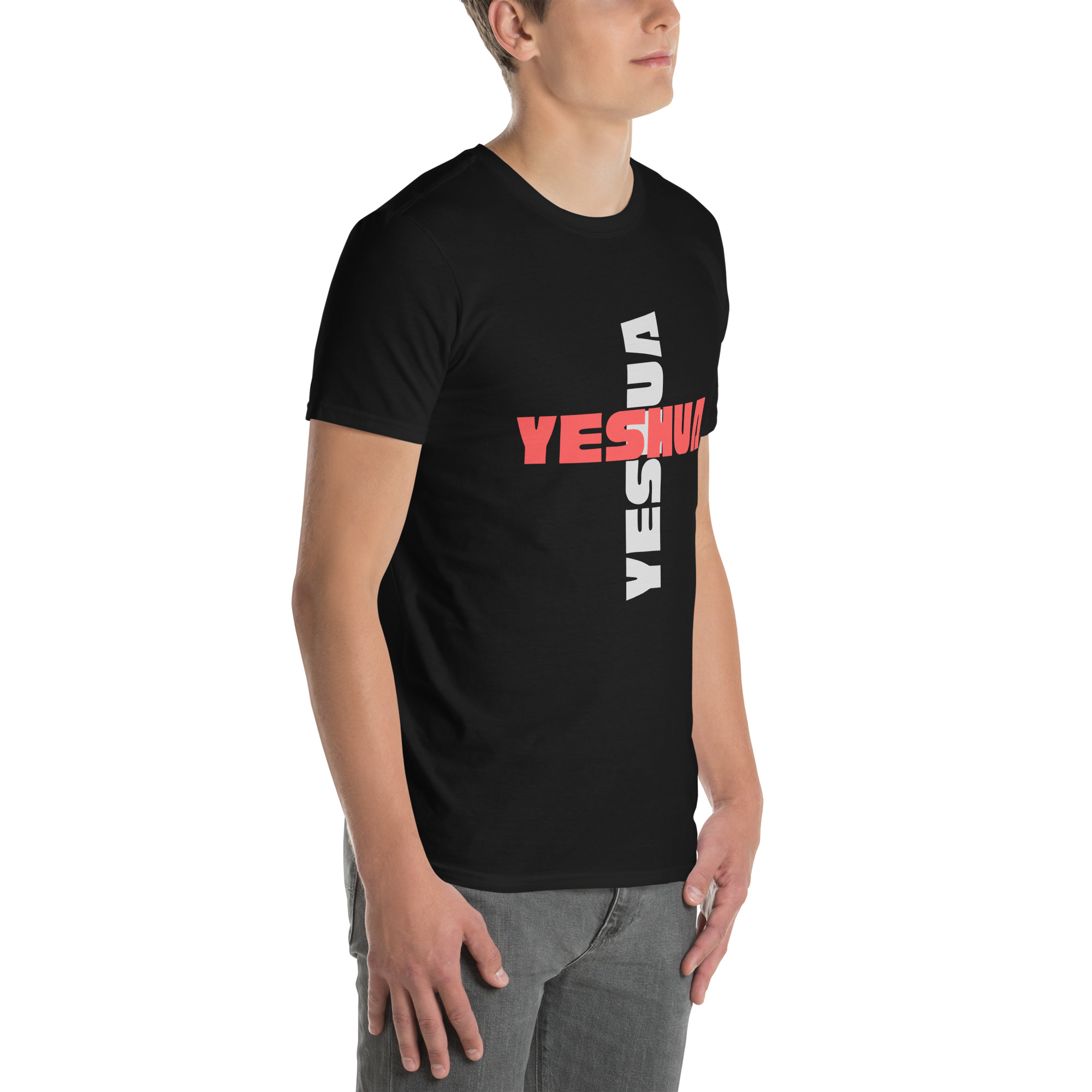 Excel Life Yeshua Cross Short-Sleeve Unisex T-Shirt - Image 75