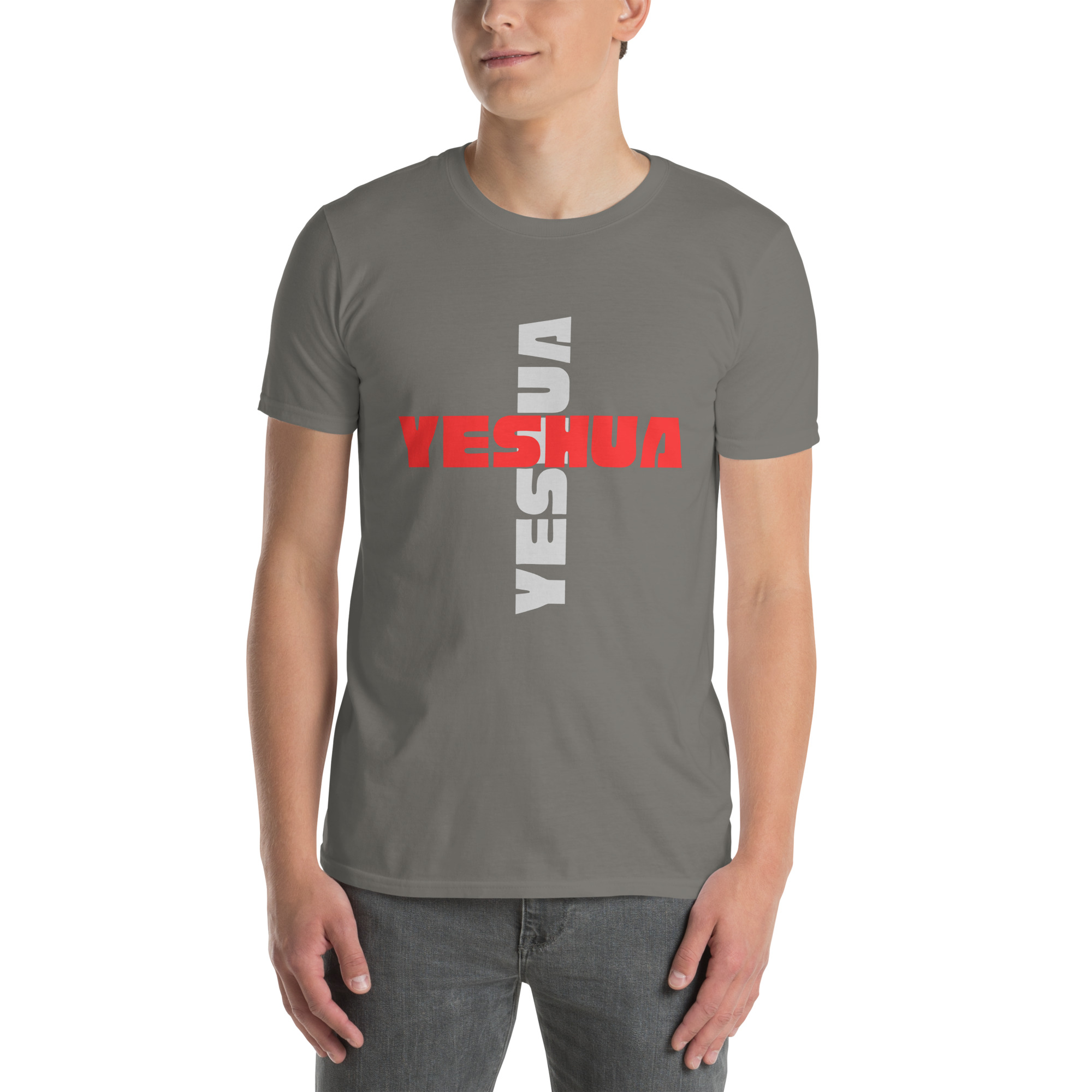 Excel Life Yeshua Cross Short-Sleeve Unisex T-Shirt - Image 259