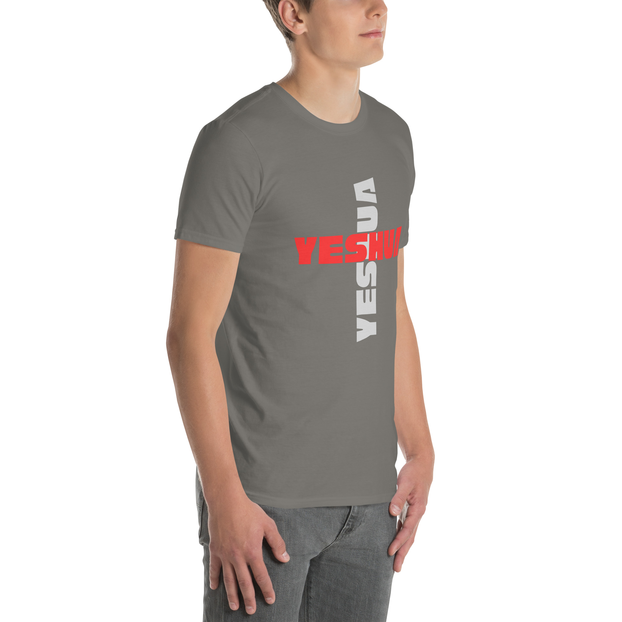Excel Life Yeshua Cross Short-Sleeve Unisex T-Shirt - Image 45