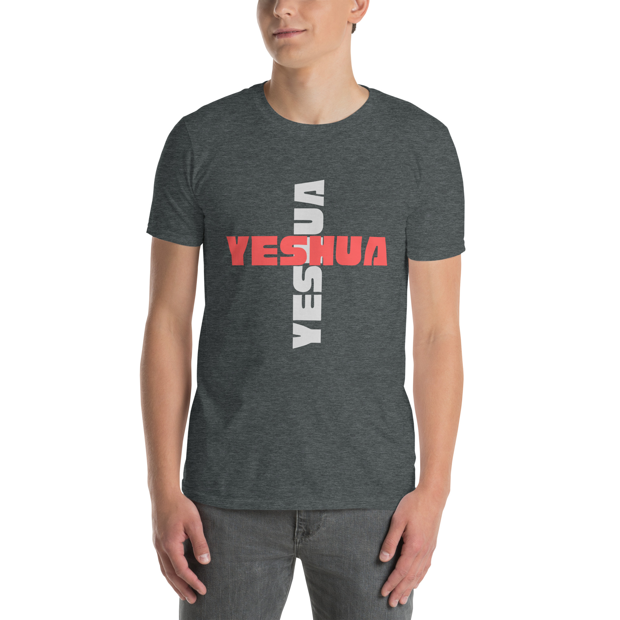 Excel Life Yeshua Cross Short-Sleeve Unisex T-Shirt - Image 230