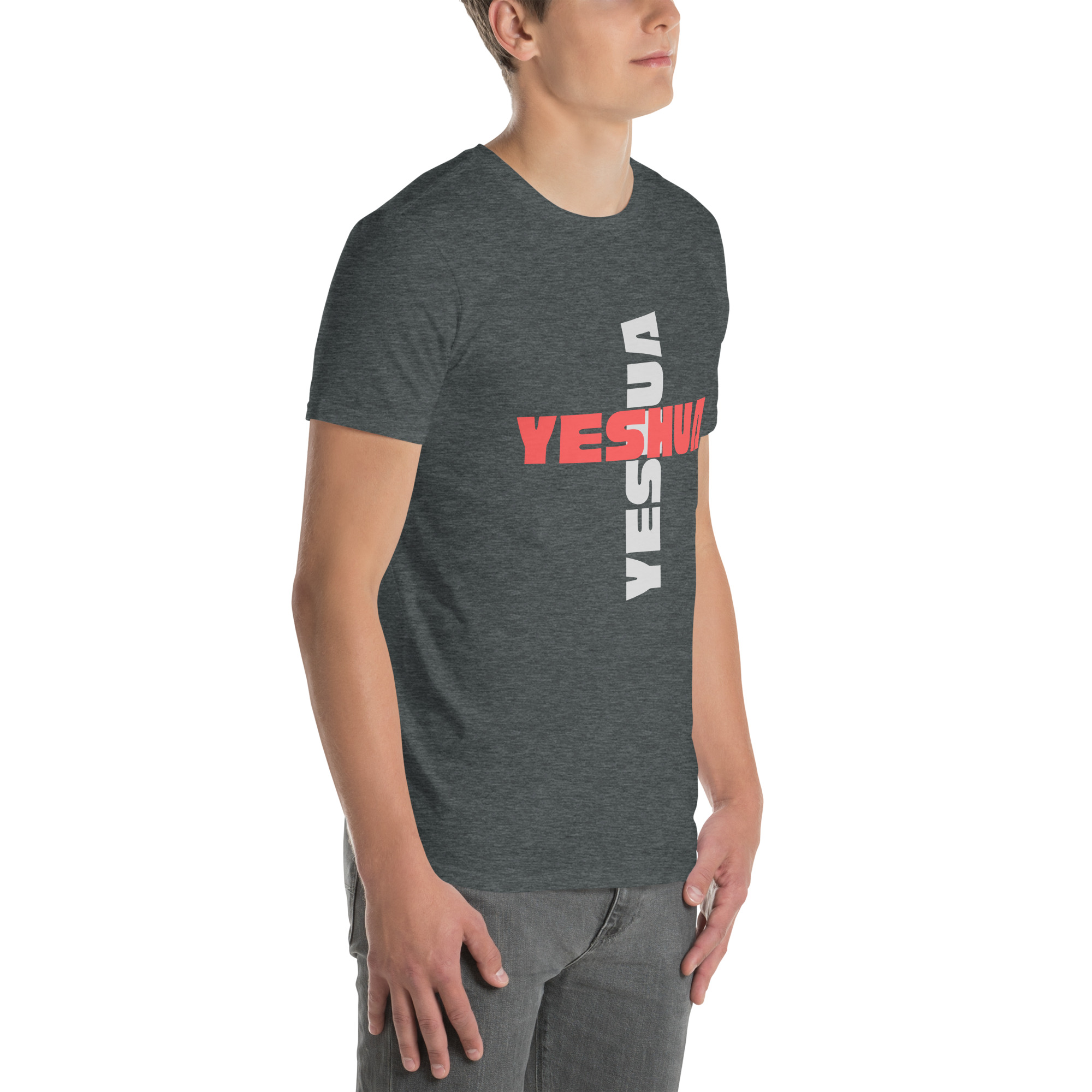 Excel Life Yeshua Cross Short-Sleeve Unisex T-Shirt - Image 90