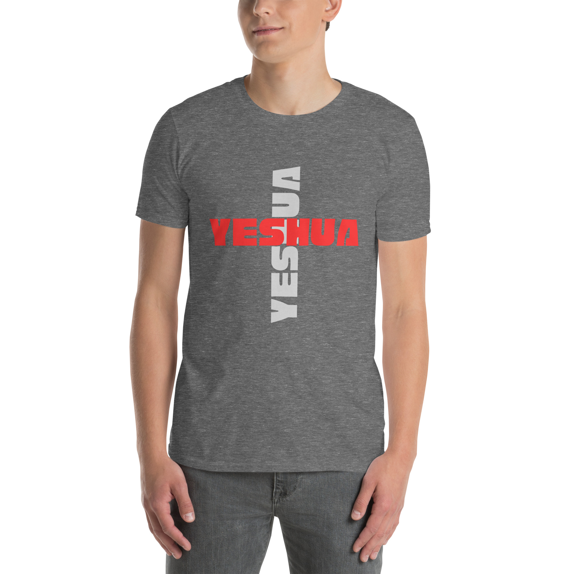Excel Life Yeshua Cross Short-Sleeve Unisex T-Shirt - Image 101