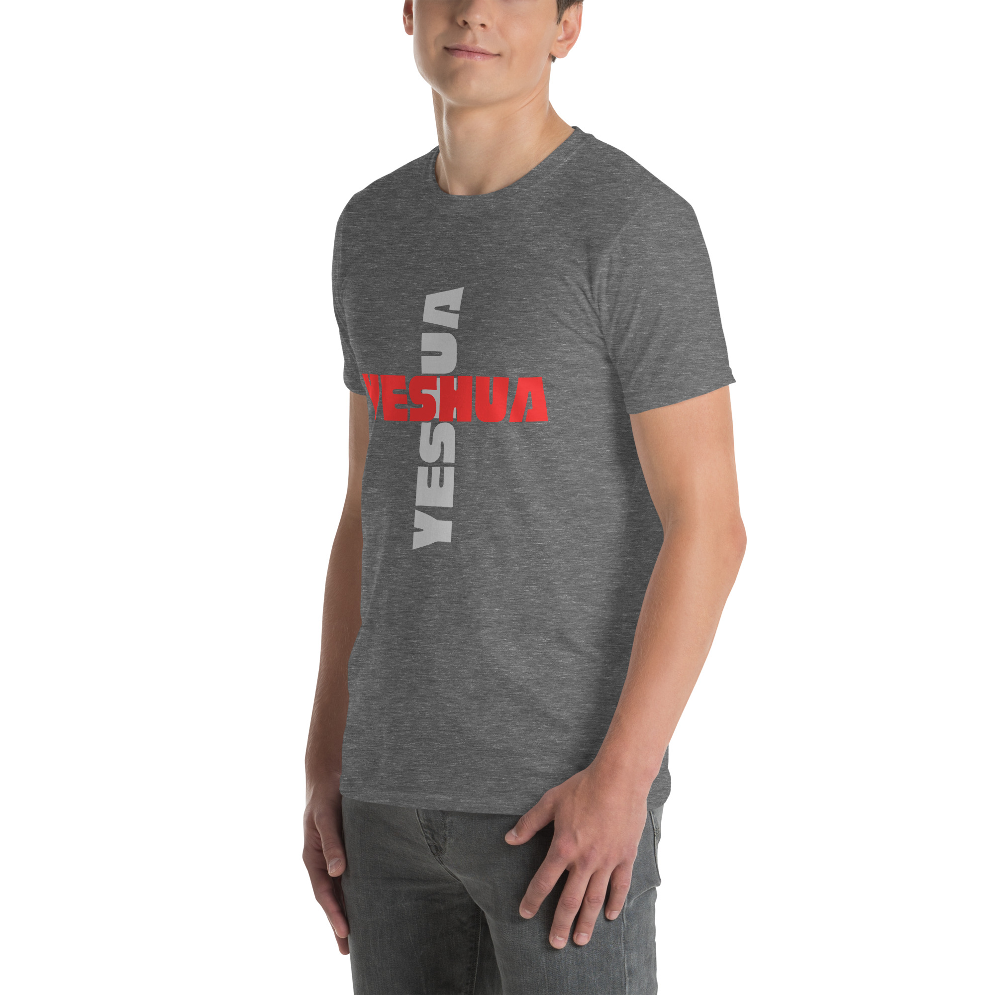 Excel Life Yeshua Cross Short-Sleeve Unisex T-Shirt - Image 252
