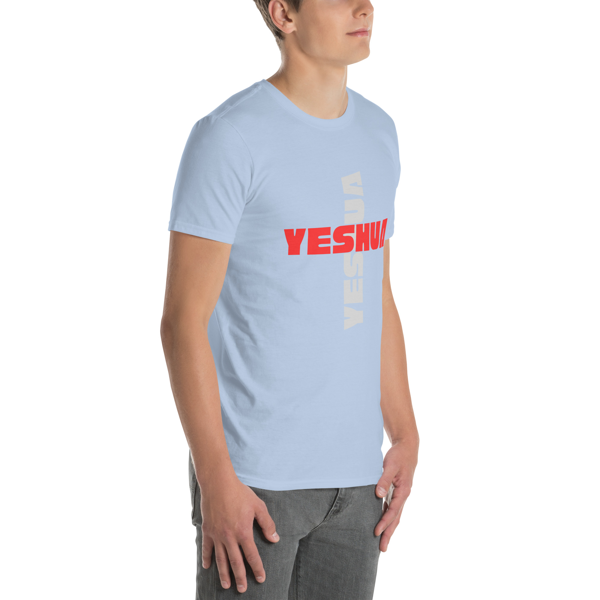 Excel Life Yeshua Cross Short-Sleeve Unisex T-Shirt - Image 55