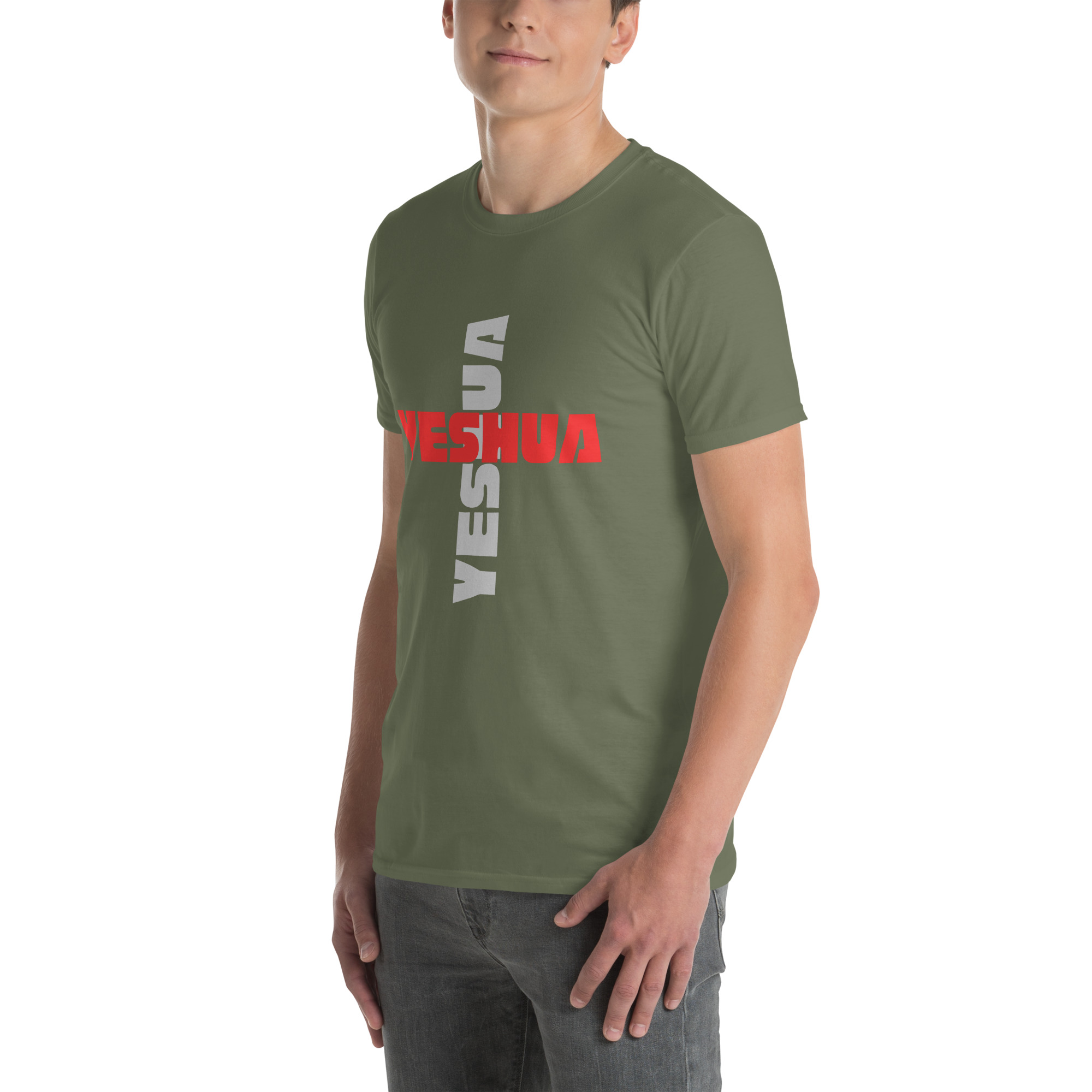 Excel Life Yeshua Cross Short-Sleeve Unisex T-Shirt - Image 258