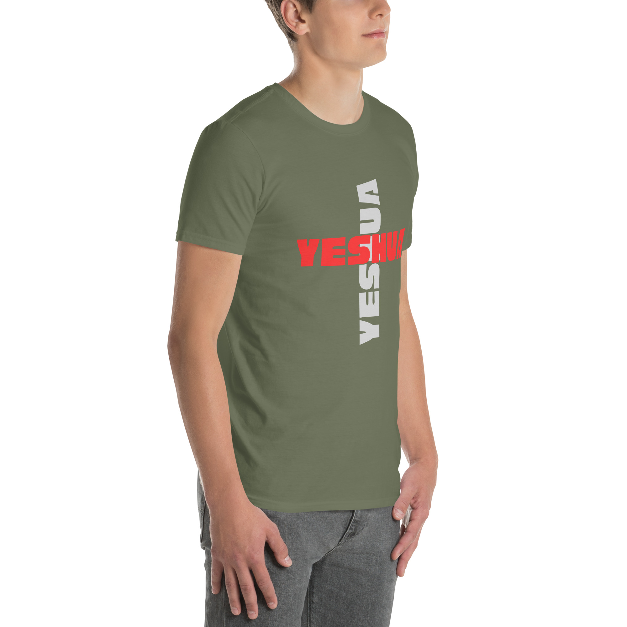Excel Life Yeshua Cross Short-Sleeve Unisex T-Shirt - Image 179