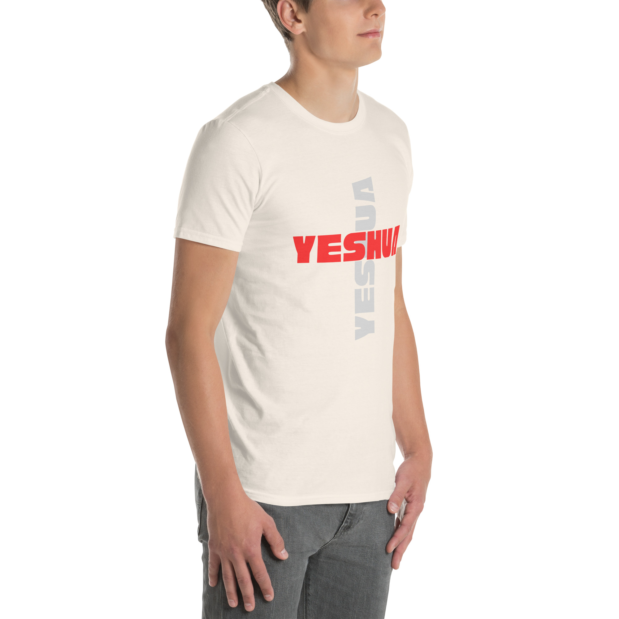 Excel Life Yeshua Cross Short-Sleeve Unisex T-Shirt - Image 287