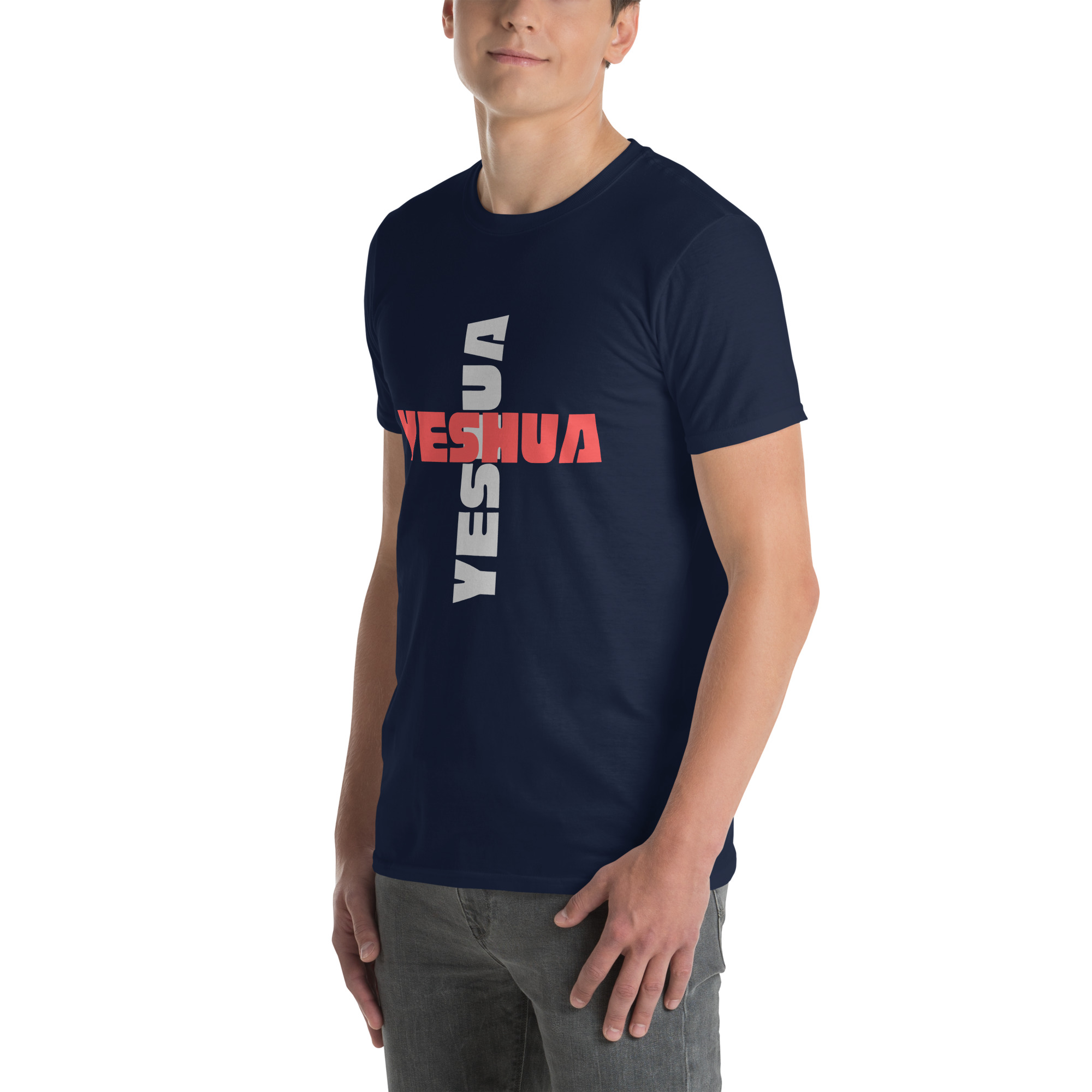 Excel Life Yeshua Cross Short-Sleeve Unisex T-Shirt - Image 223