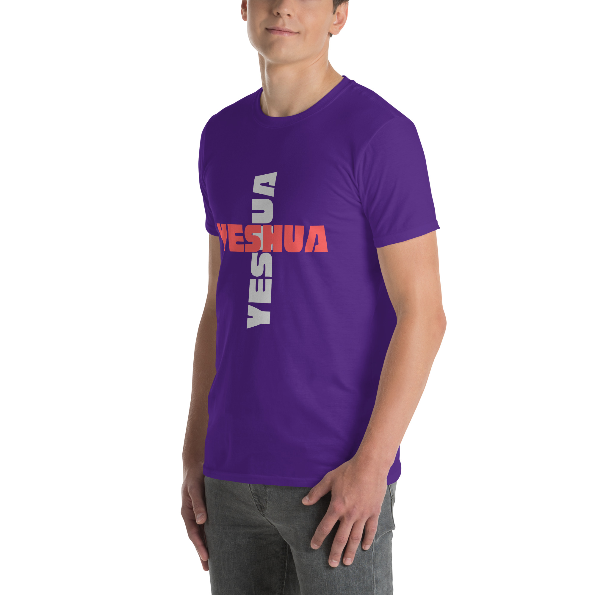 Excel Life Yeshua Cross Short-Sleeve Unisex T-Shirt - Image 155