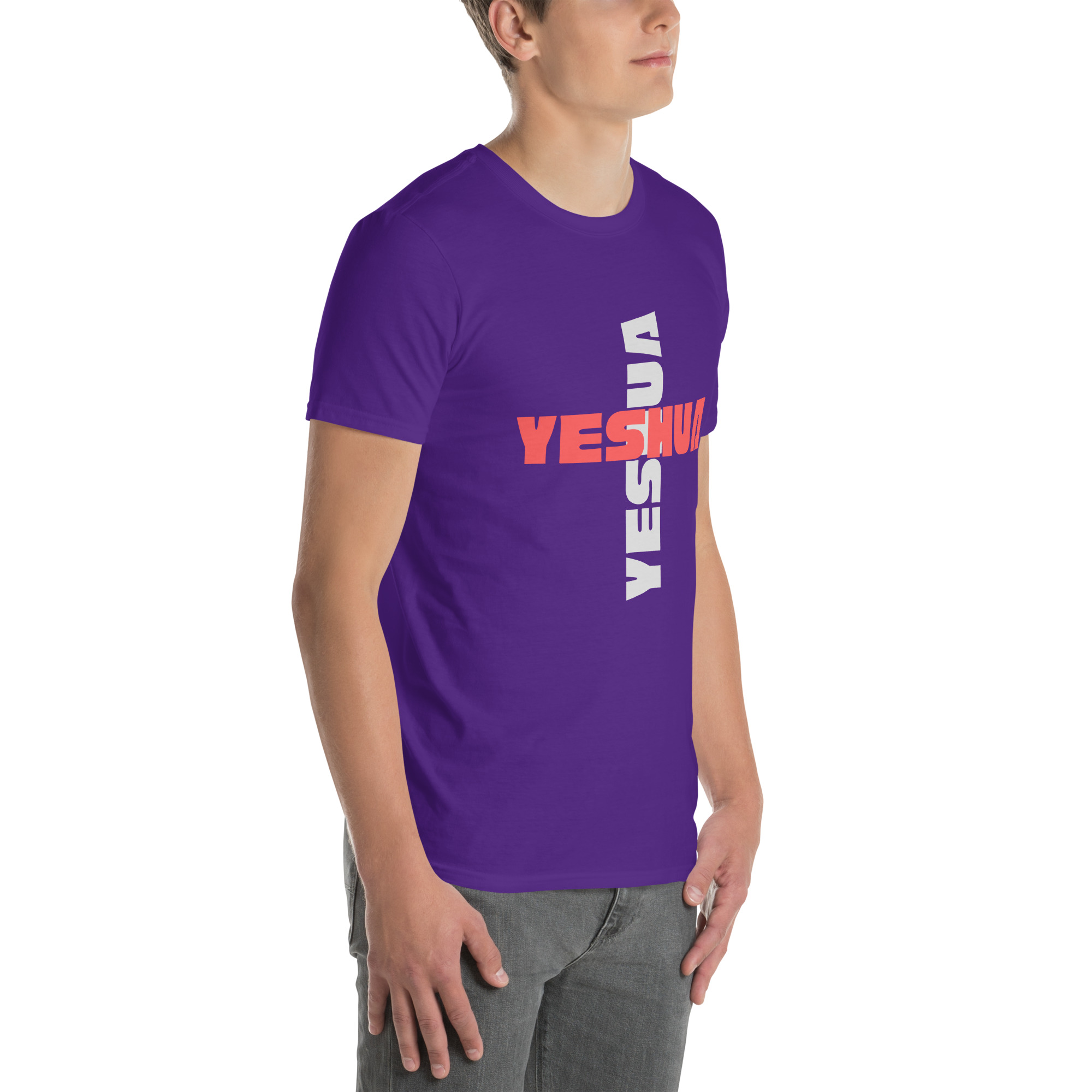 Excel Life Yeshua Cross Short-Sleeve Unisex T-Shirt - Image 154