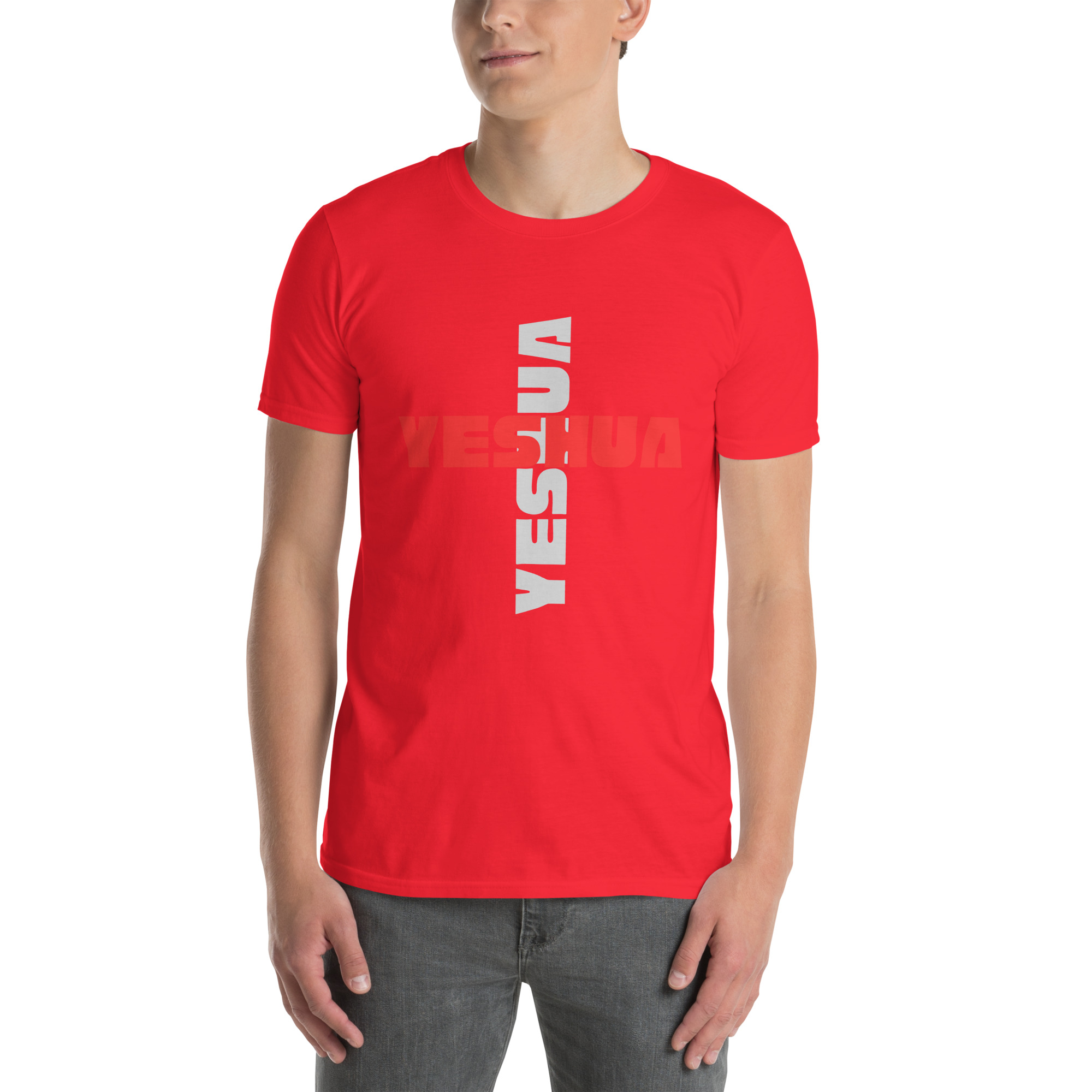 Excel Life Yeshua Cross Short-Sleeve Unisex T-Shirt - Image 236