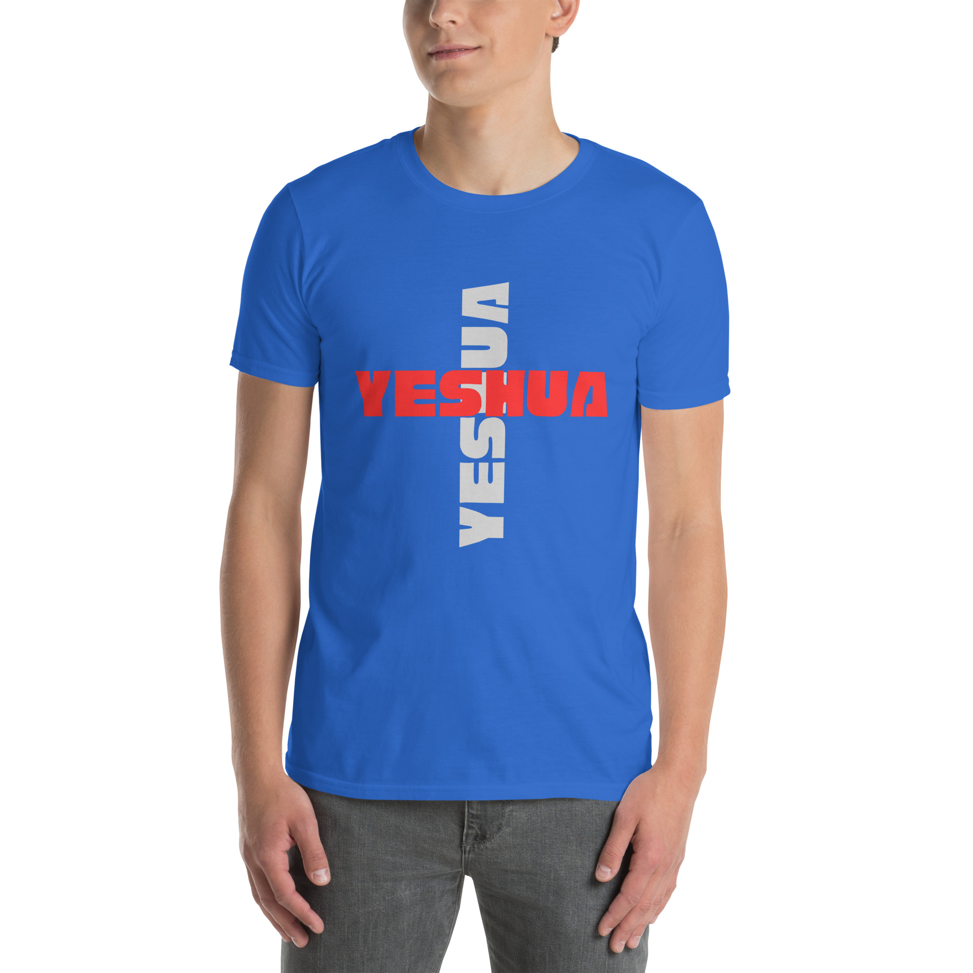 Excel Life Yeshua Cross Short-Sleeve Unisex T-Shirt - Image 211