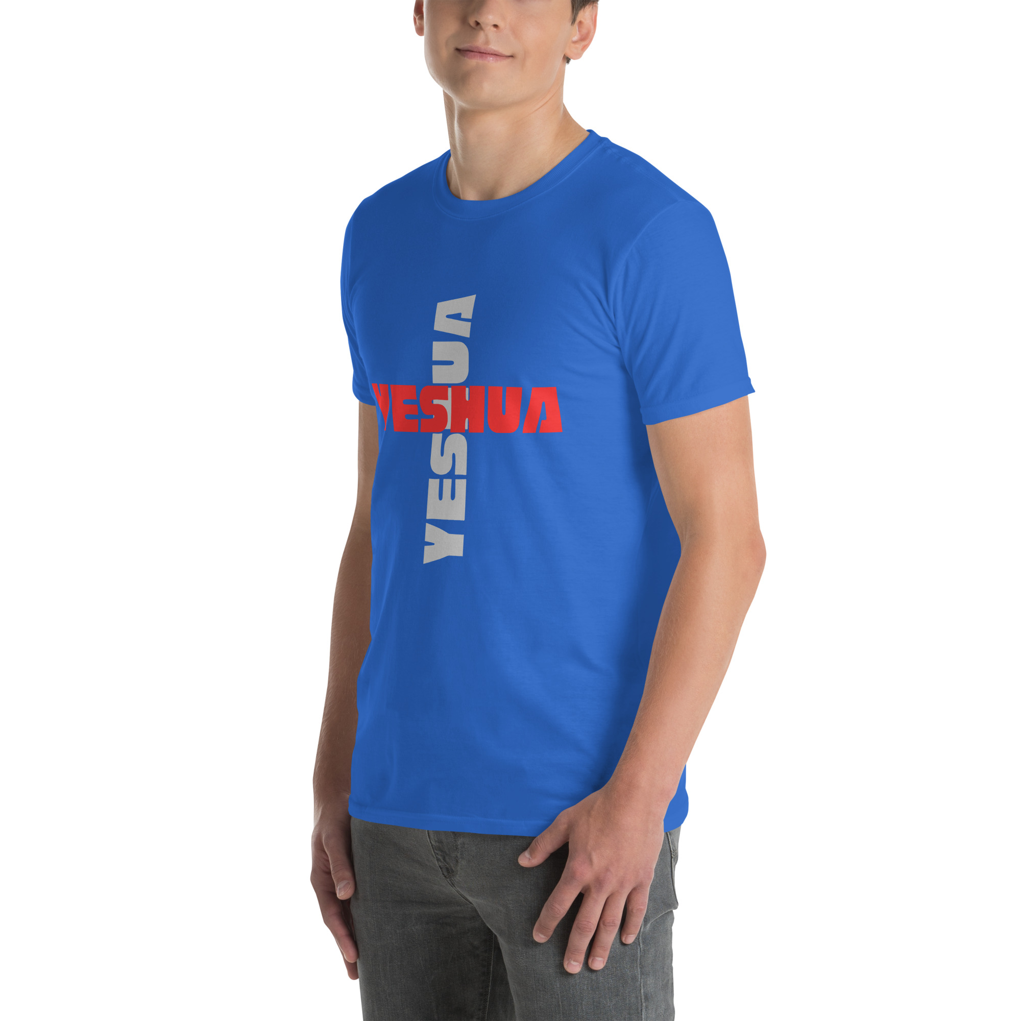 Excel Life Yeshua Cross Short-Sleeve Unisex T-Shirt - Image 246