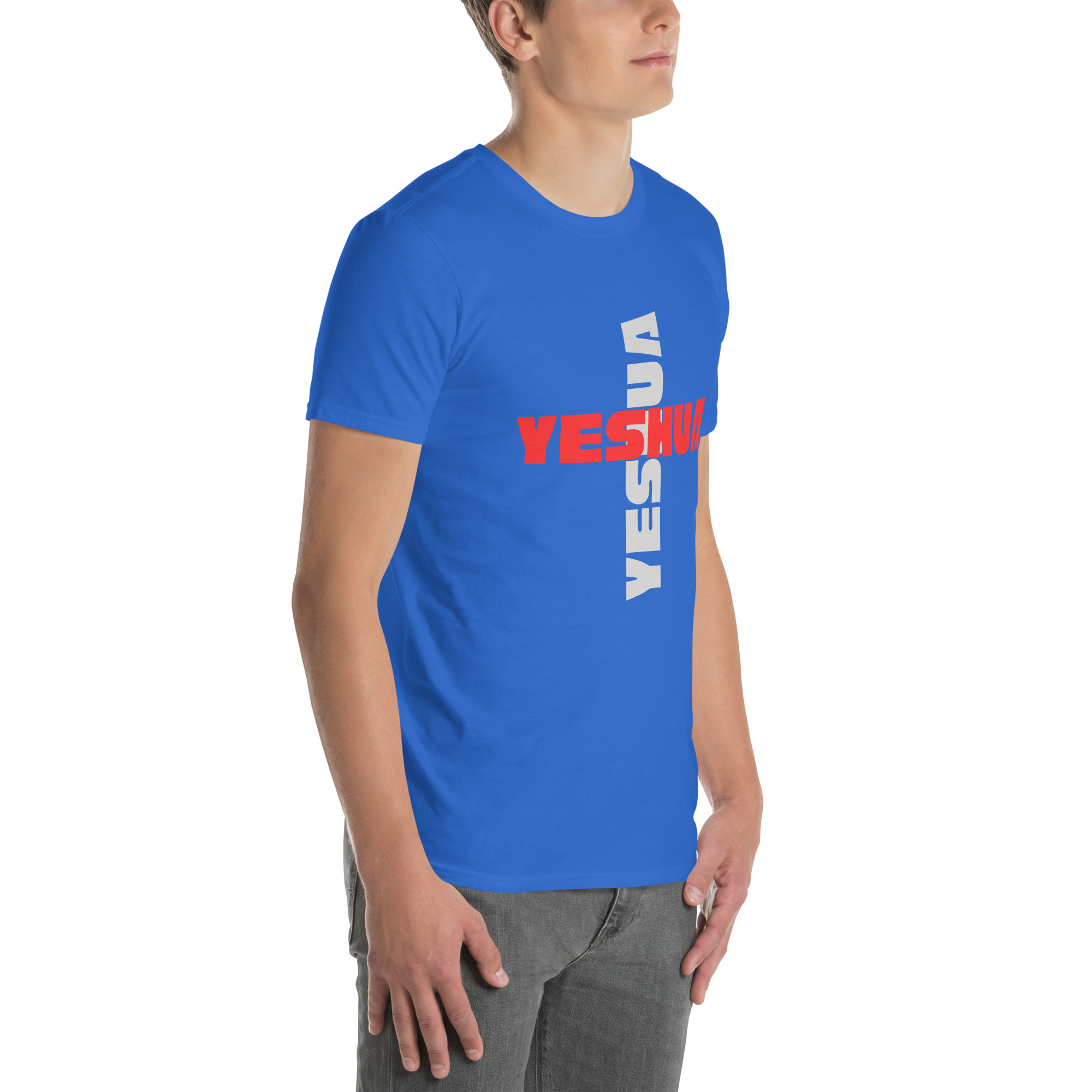Excel Life Yeshua Cross Short-Sleeve Unisex T-Shirt - Image 169