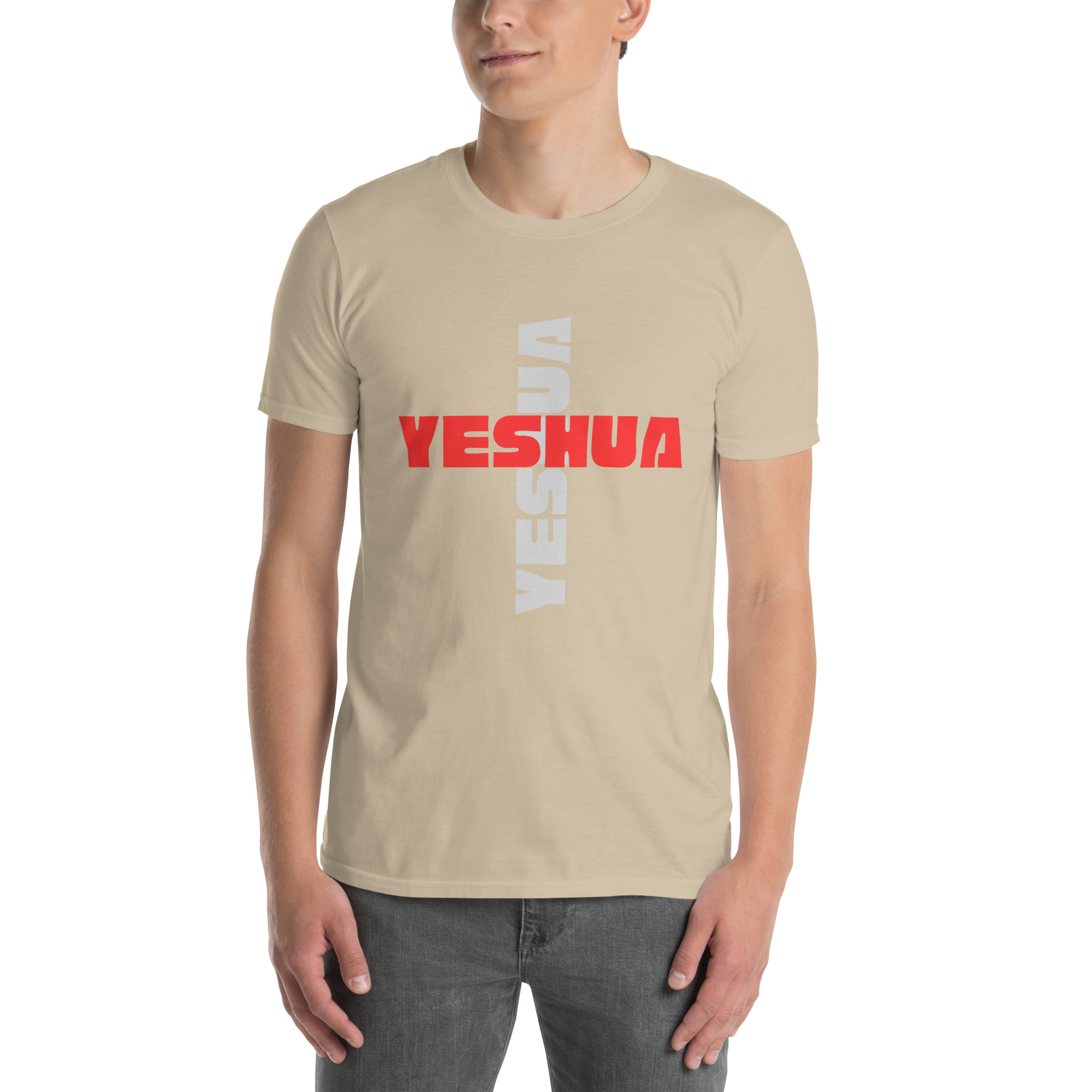 Excel Life Yeshua Cross Short-Sleeve Unisex T-Shirt - Image 116