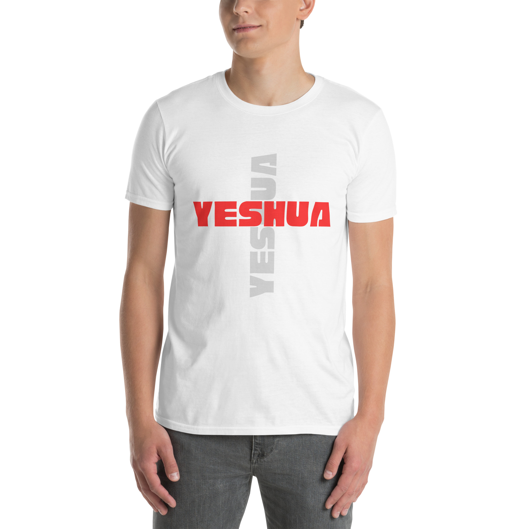 Excel Life Yeshua Cross Short-Sleeve Unisex T-Shirt - Image 136