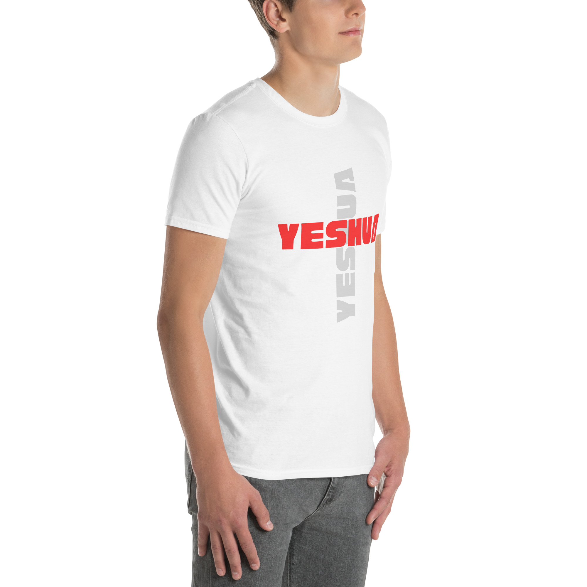 Excel Life Yeshua Cross Short-Sleeve Unisex T-Shirt - Image 293